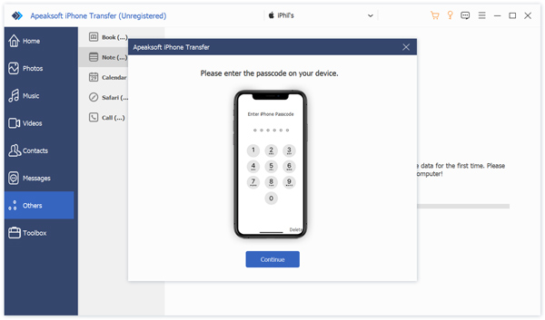 Analyser les notes sur l'iPhone