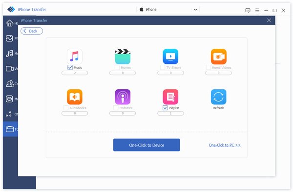 Sincronizar iTunes con el dispositivo