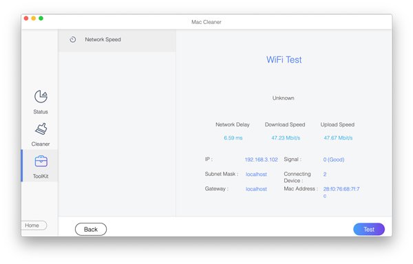 Wi-Fi'yi test edin