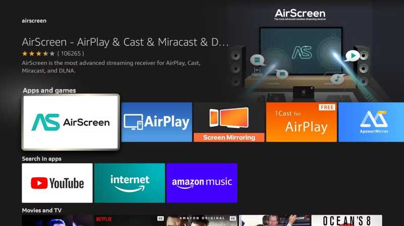 Airscreen TV