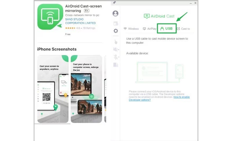 Reparto de Airdroid