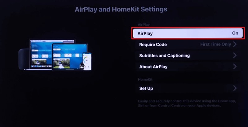 Airplay LG TV