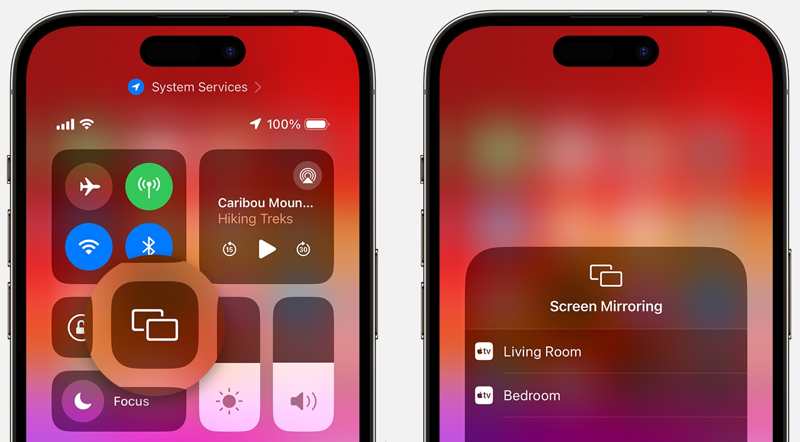 Duplicar la pantalla del iPhone