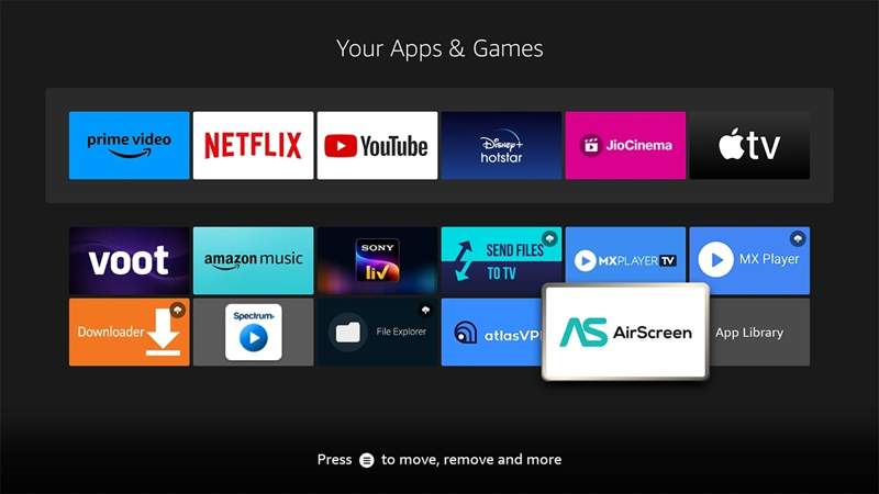 Airscreen Firetv