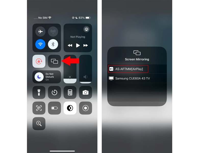 iPhone Fire TV'yi Yansıt