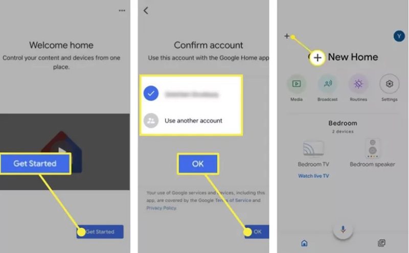 Chromecast Cihazını Kurun