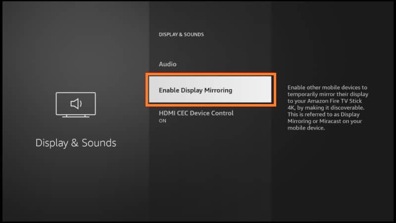 Screen Mirror Firetv