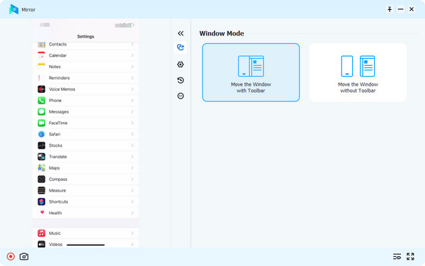 Verktøylinje Apeaksoft