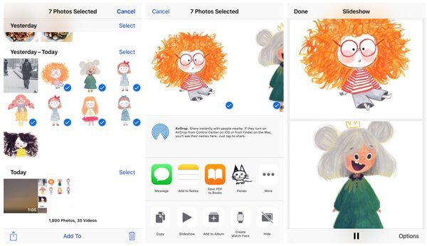 Iphoneで思い出のスライドショーを保存する方法