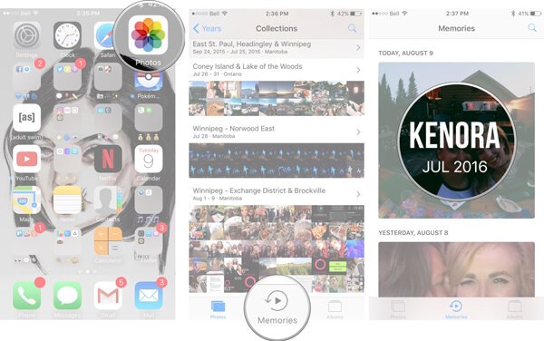 Iphoneで思い出のスライドショーを保存する方法