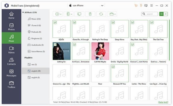 ITunes Musik teilen