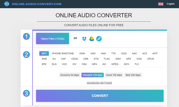 Convertisseur audio en ligne 1