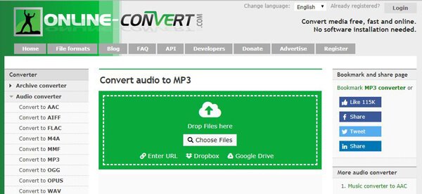 online Convert to MP3