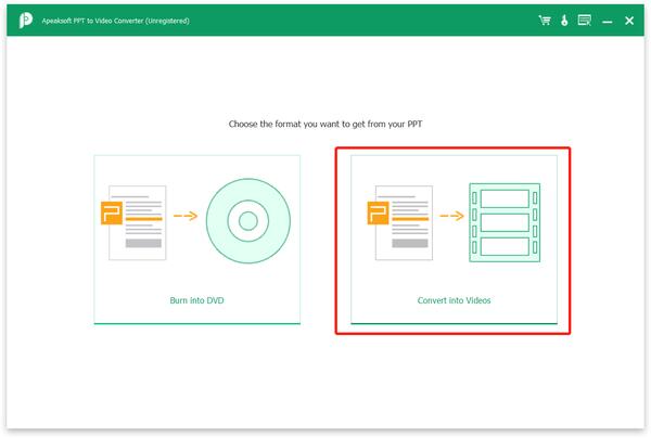 Converti PPT in video