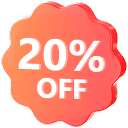20 Percent OFF