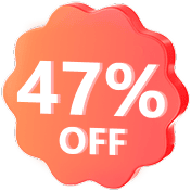47% Percent OFF