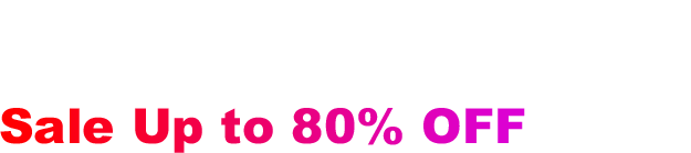 Black Friday Sale up to 80 off