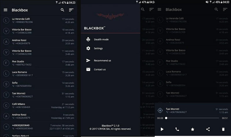 Blackbox Call Recorder
