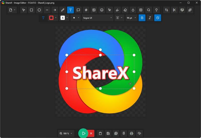 Capture d'écran de Sharex