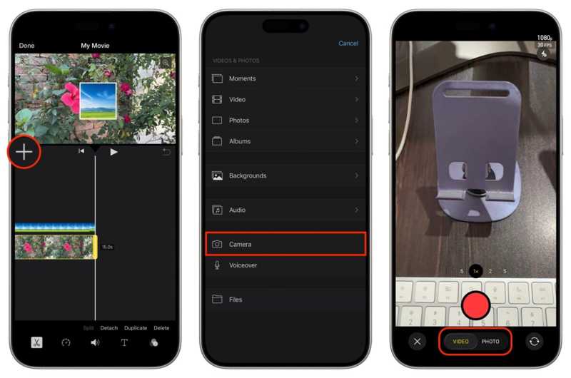 Record Imovie Iphone