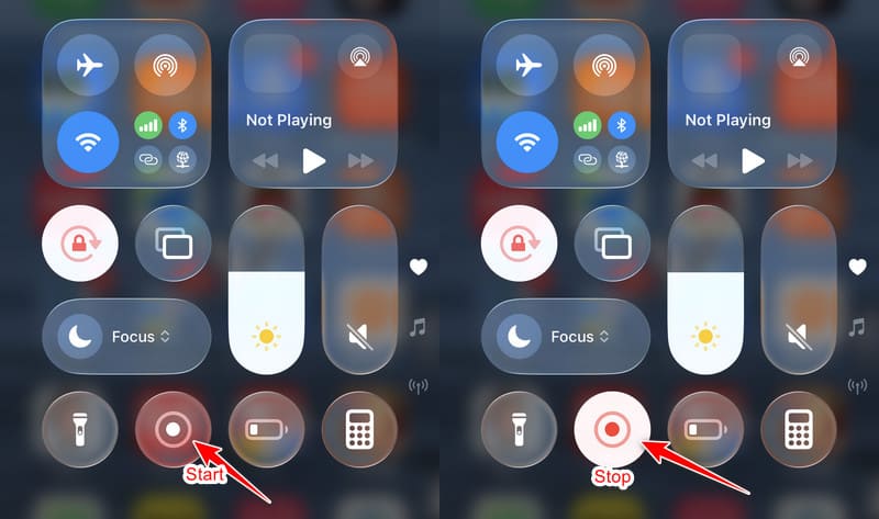 Spill inn TikTok-skjermen på iPhone