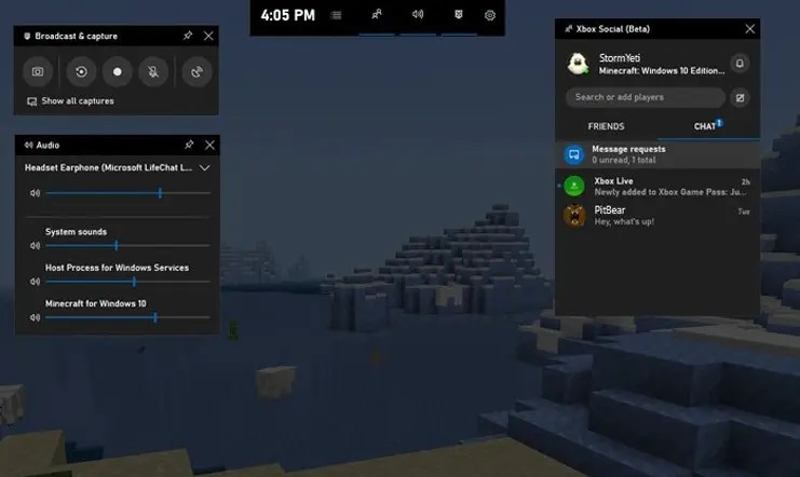 ゲームバー マインクラフト