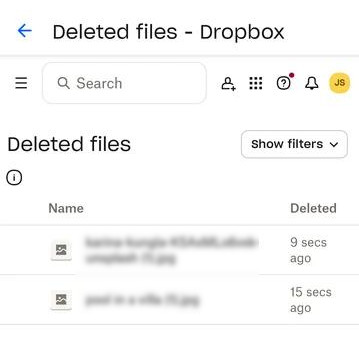 Android 照片恢复 Dropbox