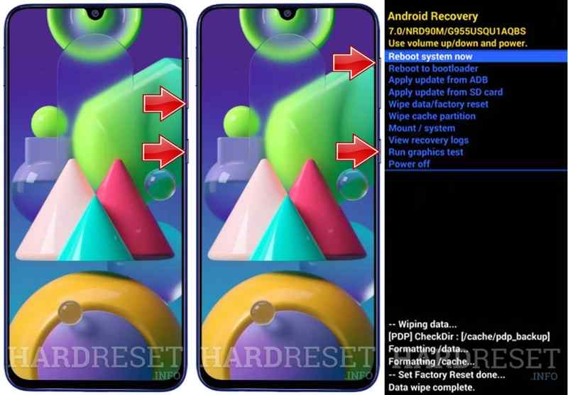 Modo de recuperação Samsung