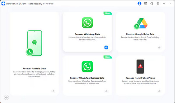 Dr.Fone – Ανάκτηση δεδομένων για Android