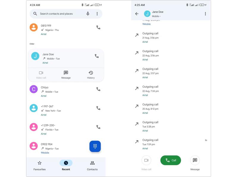 Телефон App