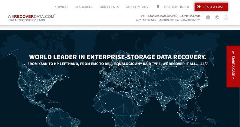 Servicio de recuperación de datos