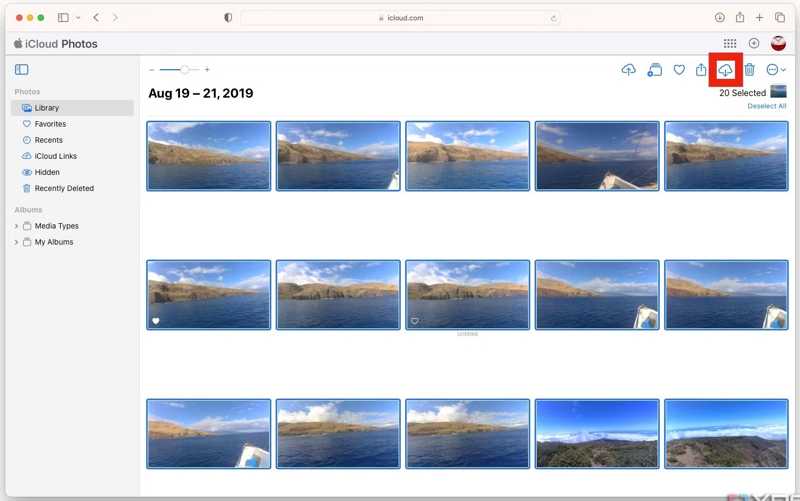Download Photos iCloud