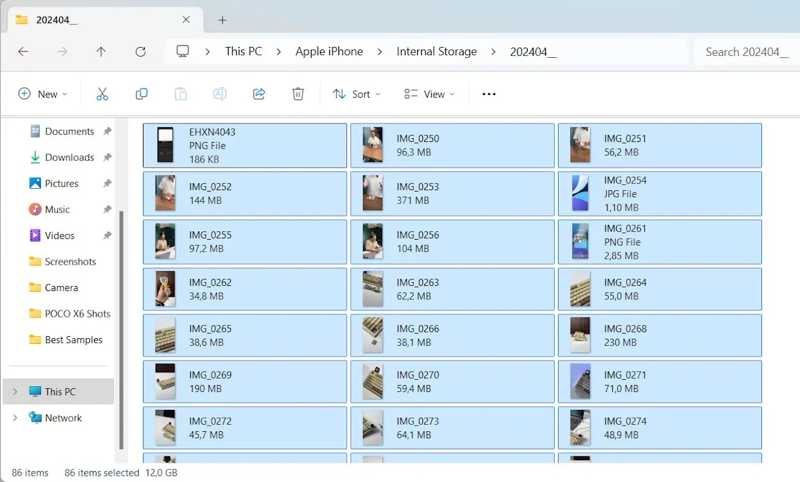Internal Storage