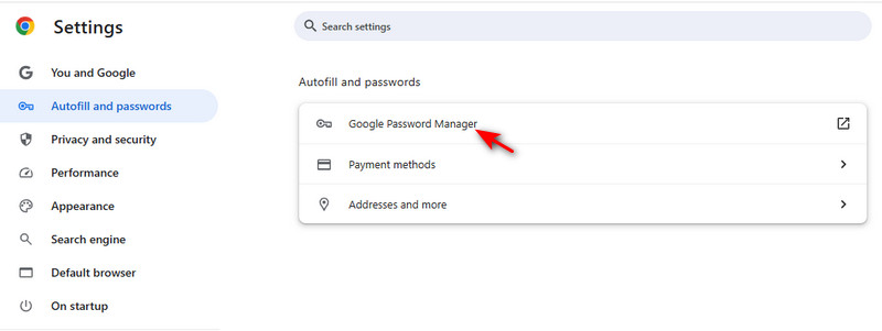 Διαχειριστής κωδικών πρόσβασης Google