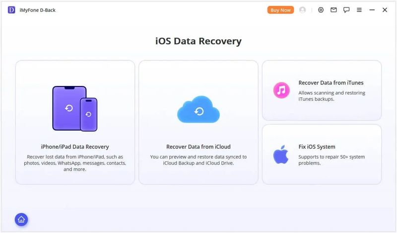 Wählen Sie die Wiederherstellungsmethode