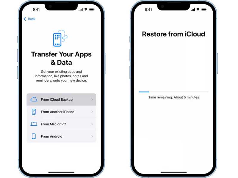 Icloud-Backup wiederherstellen