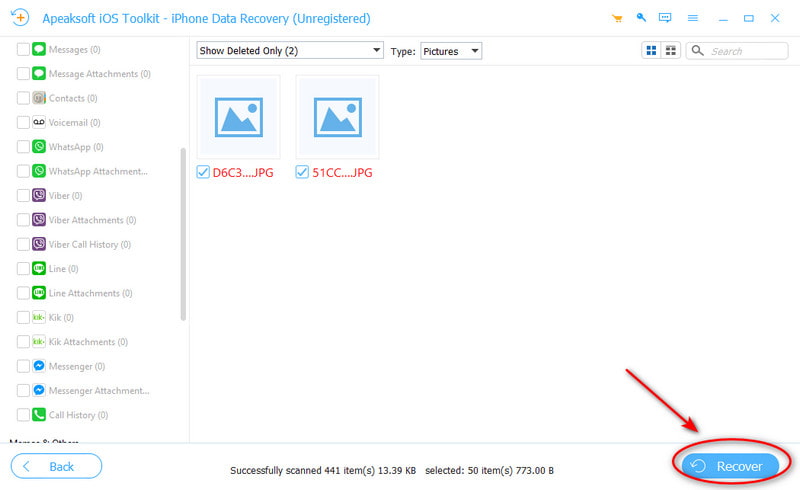 Seleziona Salva percorso
