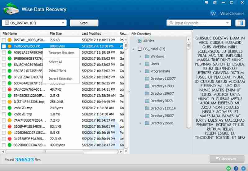Wise Data Recovery