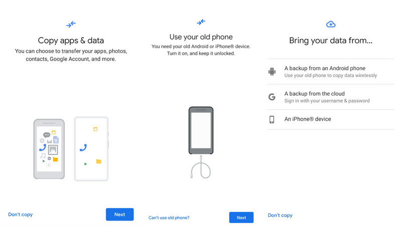Восстановление данных Android с разбитым экраном из резервной копии.