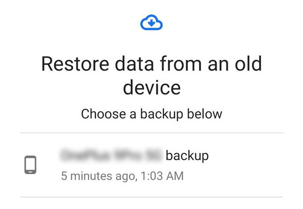 Recover Broken Android Phone Data From Google Backup