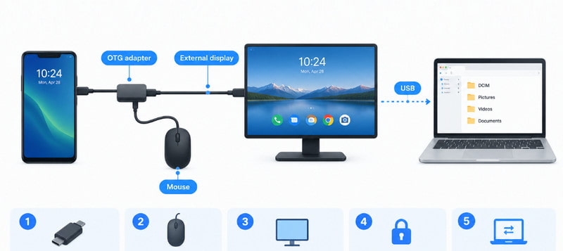 Recover Data From Broken Android Phone Otg