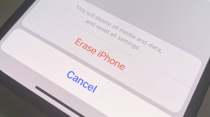 iPhone auf Werkseinstellungen zurücksetzen
