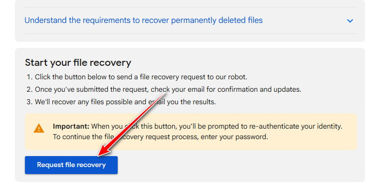 Recover Deleted Google Docs Via Google Robot