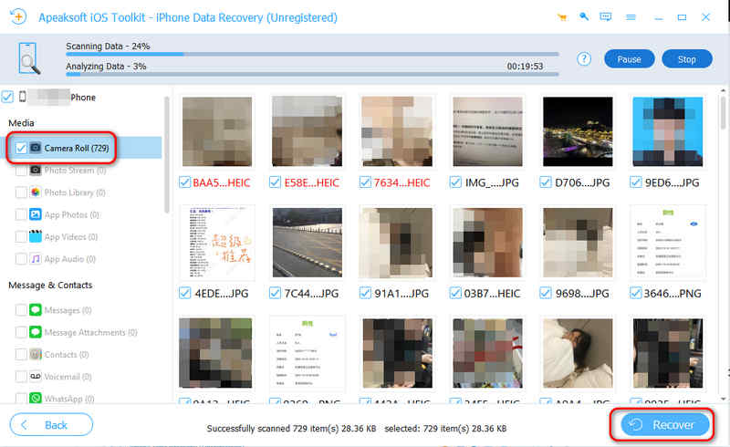 Restaurez vos photos dans Apeaksoft