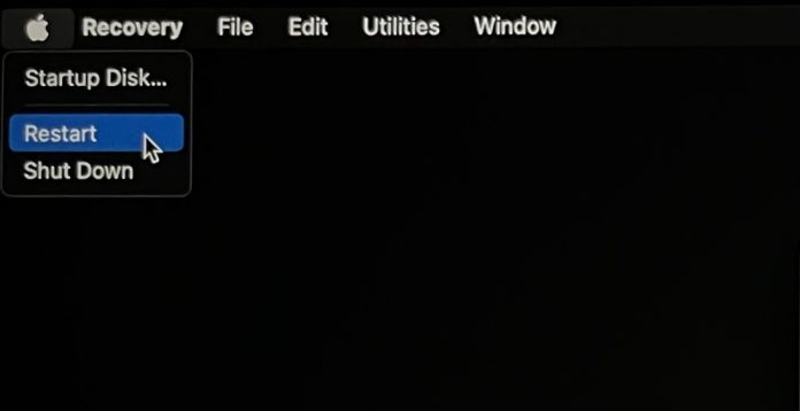 Avslutt gjenopprettingsmodus