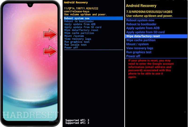 Modo de recuperación