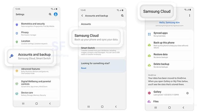 Samsung Chmura