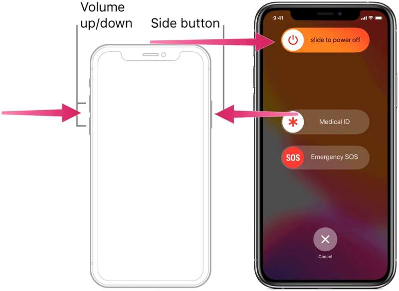 Restart Iphone