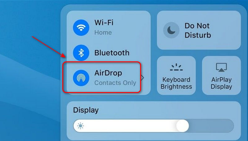 Transfer Via Airdrop