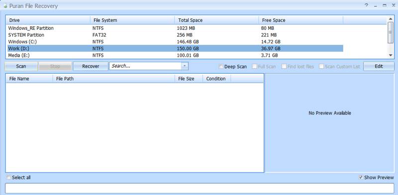 Puran Bestandsherstel